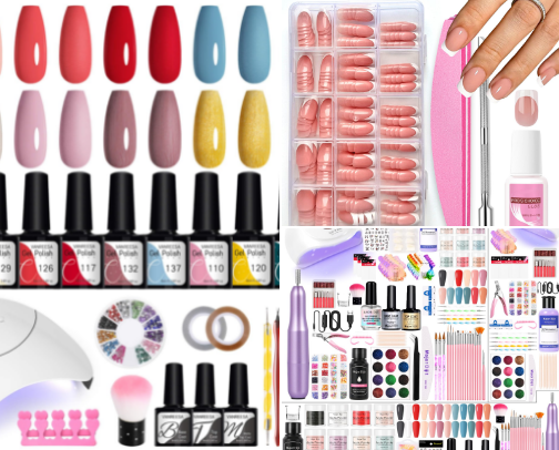At-Home Nail Kit Essentials (Salon Results on a Budget) cover photo collage