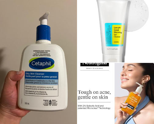 Affordable Face Washes I’d Actually Repurchase ✨ cover photo collage