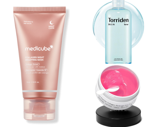 Skincare lovers fav Korean skincare🫶 cover photo collage