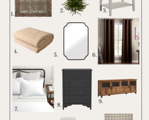 Wayfair Black Friday cover photo collage