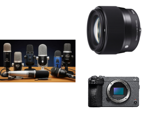 Mobile Podcast cover photo collage