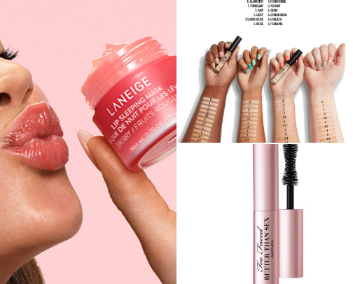 My favorite beauty recs cover photo collage