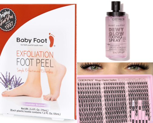 Amazon Beauty Favorites cover photo collage