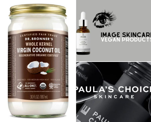 Natural Skincare I use everyday! cover photo collage