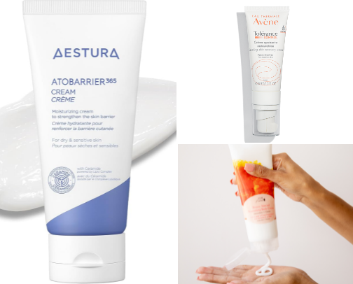Clean, effective skincare and haircare products cover photo collage