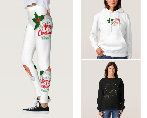 New Year Clothing - Christmas Clothing cover photo collage