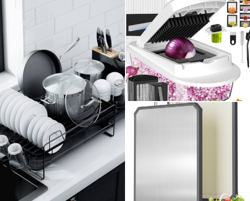 Kitchen Essentials under $30 cover photo collage