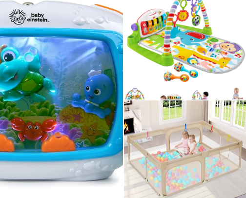 Baby Registry Must Haves cover photo collage