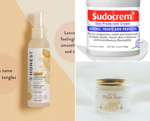 kids products we use daily! cover photo collage