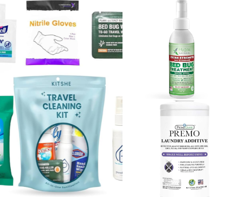 Bed-Bug-Proof Travel Gear cover photo collage