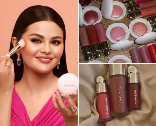 •rare beauty-selena gomez cover photo collage