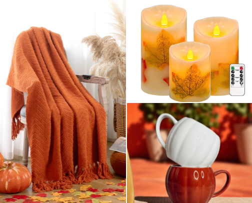 Affordable Fall/Autumn Indoor and Outdoor Decorations cover photo collage