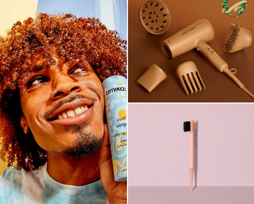 Curly Hair Holy Grails cover photo collage