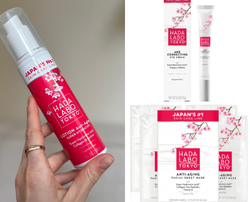 Hada Labo🌸 cover photo collage