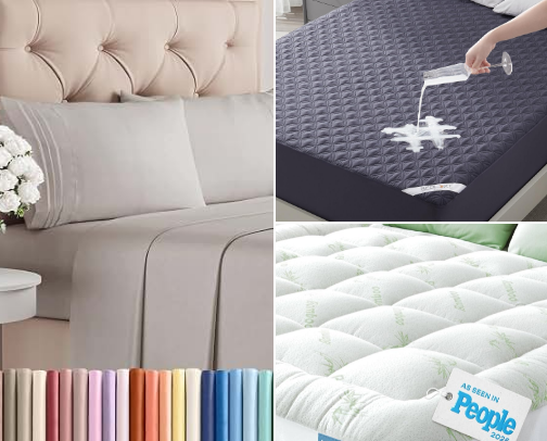 Cozy Bedding Finds That Make the Bedroom Feel More Inviting cover photo collage