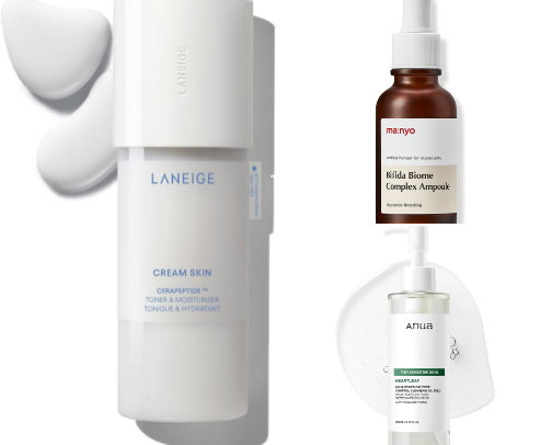 My favorite beauty recs cover photo collage