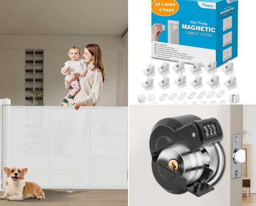 Baby Proof Must haves cover photo collage