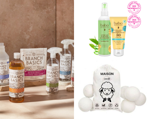 Non Toxic Living cover photo collage