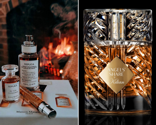My favourite autumn/winter perfumes cover photo collage
