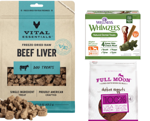 Pet Food: Dry Food, Treats, Toppers cover photo collage