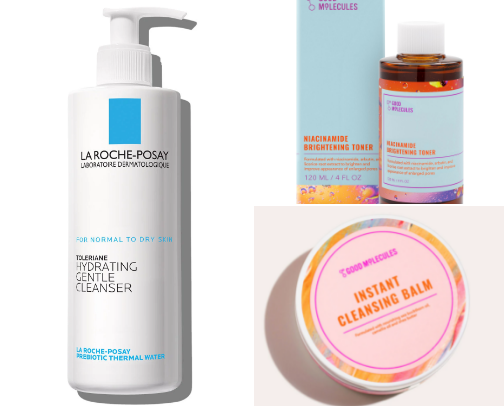 Skincare Routine cover photo collage