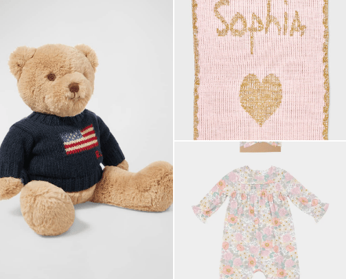 Nieman Marcus Baby and Child cover photo collage