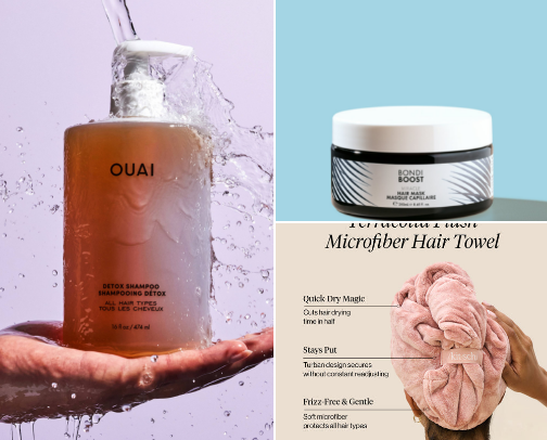 Abbey Yung hair method guide cover photo collage