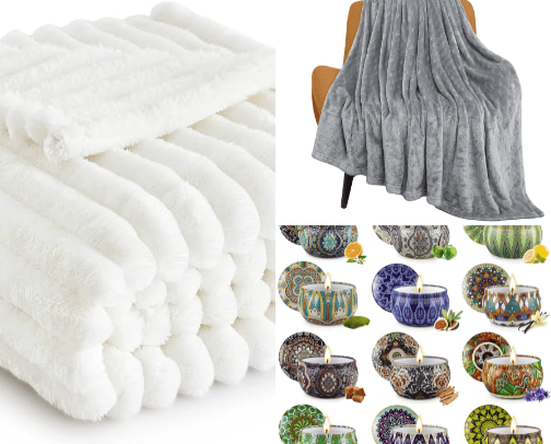 Cozy Staycation Essentials : 20 Must-Have Comforts for Your Home Retreat! cover photo collage