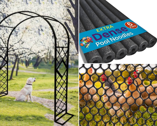 DIY Floral Wedding Arch (Amazon Finds - Everything I Used to Make My Arch!) cover photo collage