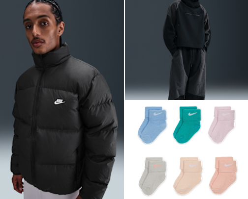 5 nike bestsellers cover photo collage