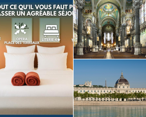 My Favorite Mix of Walks, Sights & Easy Places to Sleep Lyon, France cover photo collage