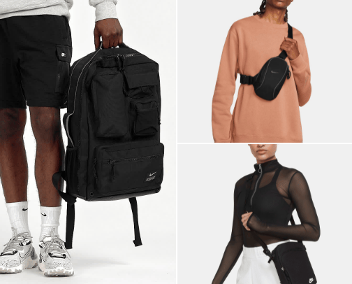 Nike Men's & Women's Backpacks & Bags 💼 cover photo collage