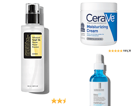 Best make up and skin products cover photo collage