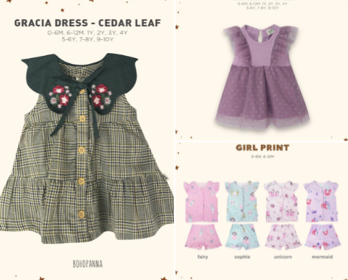 Bohopanna Toddler Clothing – Cute, Breathable & Comfy for Everyday Wear cover photo collage