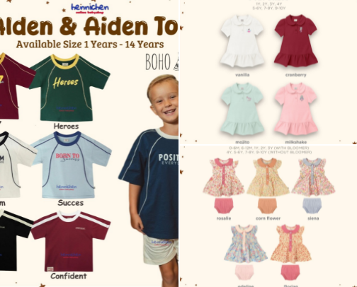 Bohopanna Toddler Clothing – Cute, Breathable & Comfy for Everyday Wear cover photo collage