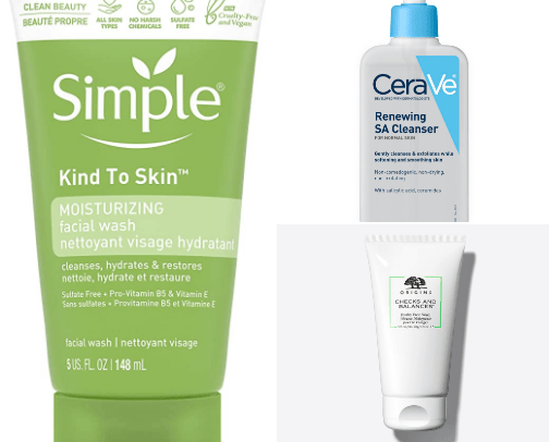 Skincare cover photo collage