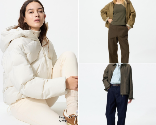 Uniqlo Staples cover photo collage