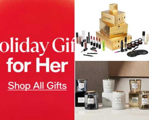Christmas Gift ideas for Her cover photo collage