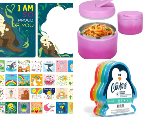 Packed lunch essentials for little ones! cover photo collage