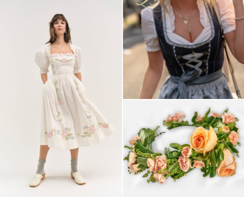 Prost in Style: Oktoberfest Dirndls & Bavarian-Inspired Accessories You’ll Actually Rewear cover photo collage