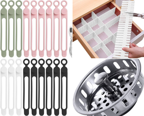 Small things that make everyday life easier cover photo collage