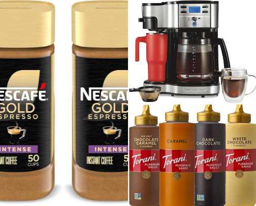 Coffee At Home | Like a Coffee shop but better - All recs are my absolute favs/long lasting cover photo collage