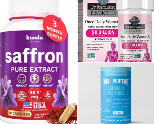 health & wellness girly 🌿🤍 cover photo collage