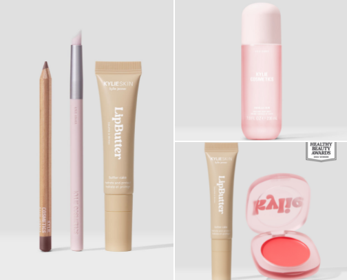 The Kylie Cosmetics body mists are super trendy right now, especially if you love sweet scents. They come in fragrances like vanilla, caramel, and soft floral notes.If you want to smell soft, sweet, and feminine without something too heavy, this is perfect for daily use or layering with perfume. cover photo collage