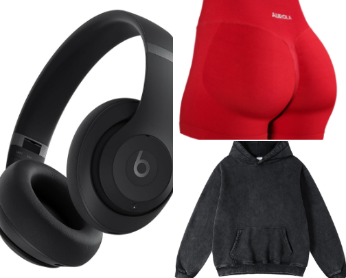 GYM ESSENTIALS🎧 cover photo collage