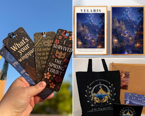 Fantasy Life - Acotar Universe. cover photo collage