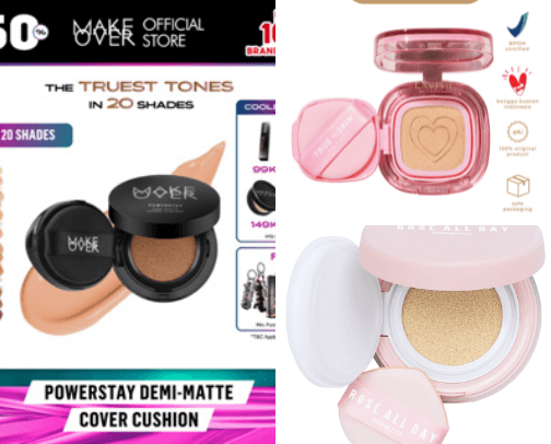Make-Up Cushions Can Speed Up The Make-Up Process✨💐 cover photo collage