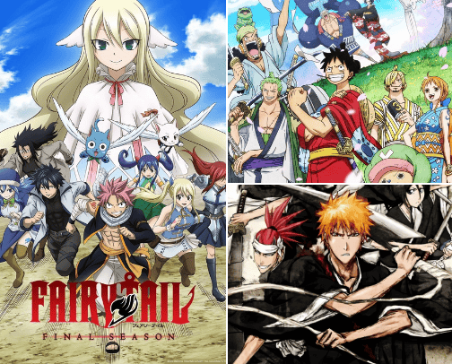Anime cover photo collage