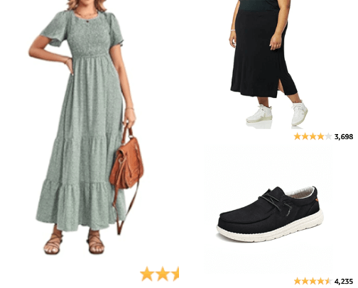 Amazon Clothing Finds! cover photo collage