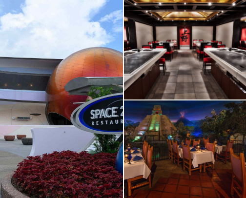 Fun places to eat in Disney World! cover photo collage